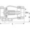 Terugstroombeveiliging Serie: RV280 Type: 1440 Messing Binnendraad (BSPP) PN16
